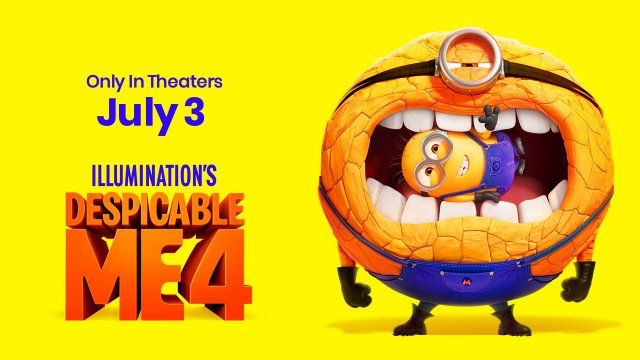 Watch the new Despicable Me 4, Only in Theaters July 2.