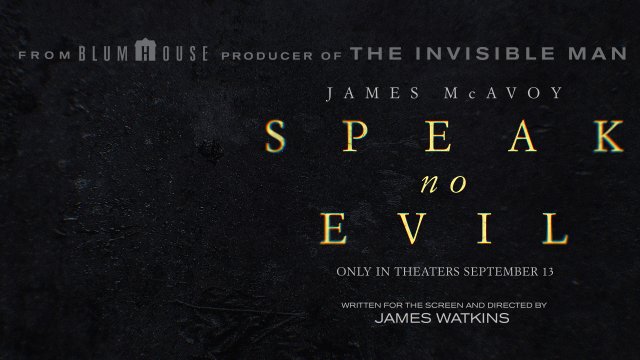 Care to join us for an escape?  #SpeakNoEvilMovie only in theaters September 12.