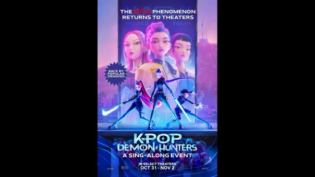 KPOP DEMON HUNTERS A SING-ALONG EVENT
